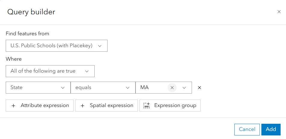 3rd Query Builder
