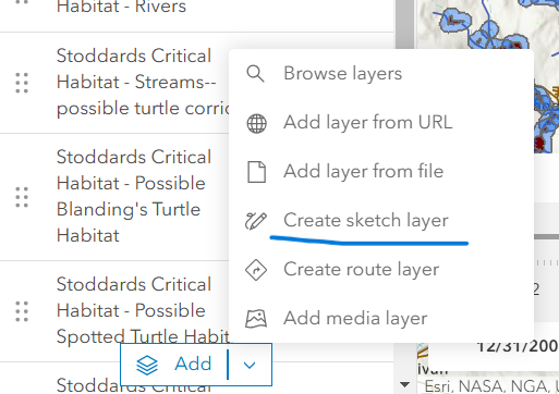 Create Sketch Layer