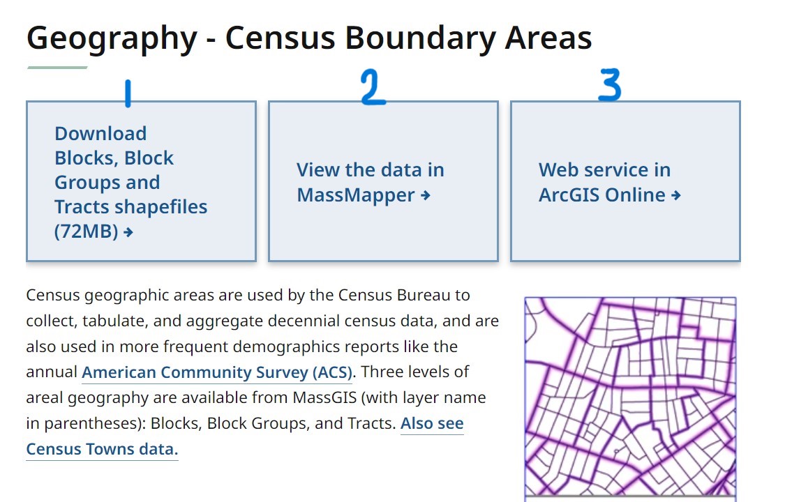 MassGIS Website