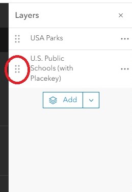 Reordering Layers